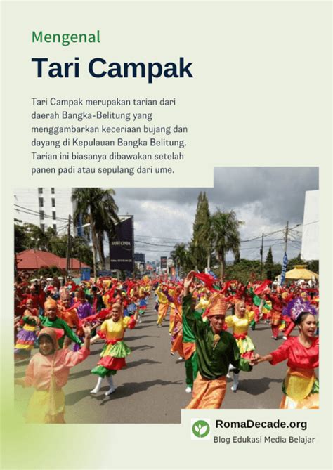 TARI CAMPAK : Sejarah, Properti, Asal, Gerakan dan Pola Lantai