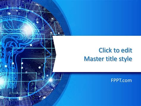 Free Machine Learning PowerPoint Template & Presentation Slide