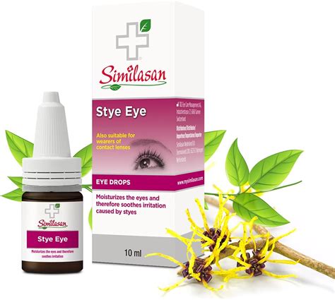 Similasan Eye Drops for Stye Eyes 10 ml - Stye Eye Treatment - for ...