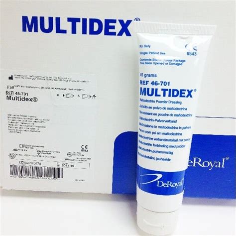 Multidex Maltodextrin Wound Dressings Powder 45 Grams - Each for sale ...