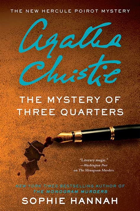 Hercule Poirot novels - Sophie Hannah