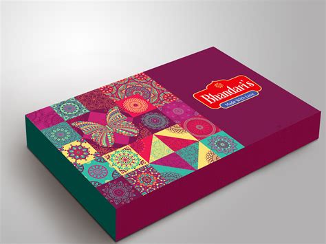 Sweet Box Packaging Design, Creative Traditional box design