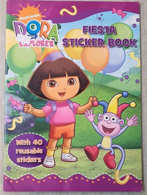 Dora The Explorer Sticker Book, Hobbies & Toys, Books & Magazines ...