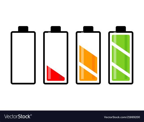 Battery charge level symbol icon design beautiful Vector Image