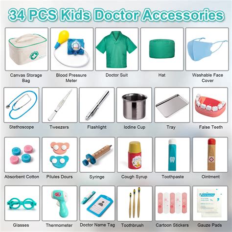 Doctors Tools Names For Kids