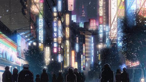 Anime City Computer Wallpapers - Top Free Anime City Computer ...