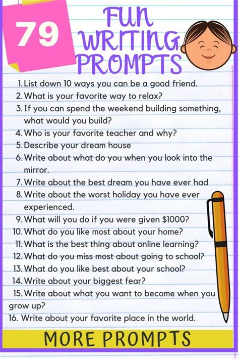 100+ fall writing prompts for kids and adults. Fun & Imaginative - Kids ...