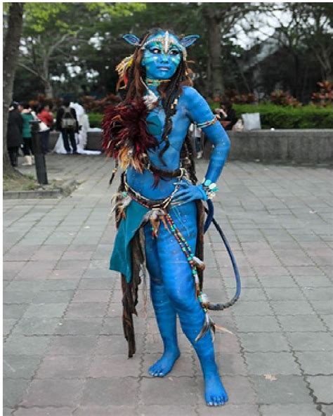 Avatar’s Neytiri Halloween Make, Halloween Cosplay, Cool Costumes ...