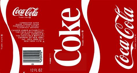 30 soda Can Template Printable | Simple Template Design | Soda labels ...