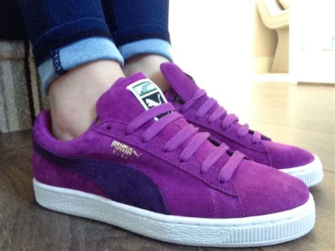 Alacena Racionalización explorar puma suede purple deuda Alfombra de ...