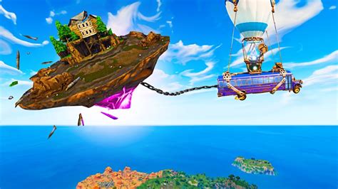 How To MOVE The FLOATING ISLAND in Fortnite Battle Royale (Fortnite ...