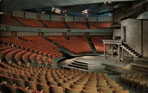 Auditorium and Stage of The Festival Theatre Stratford, ON Canada Ontario