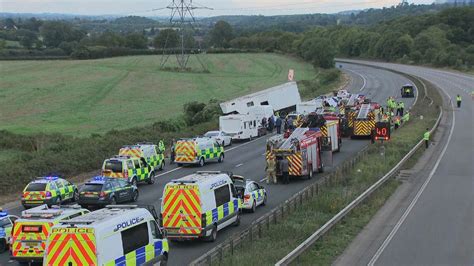 Four dead after crash on M5 in Gloucestershire involving lorry and ...