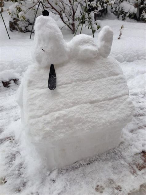 25 Ridiculously Creative Snow Sculptures That Happened This Winter