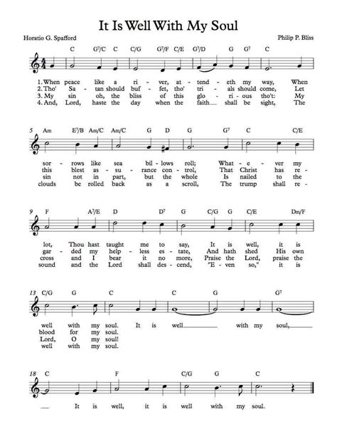 Free Printable Gospel Music Lyrics - Free Printable