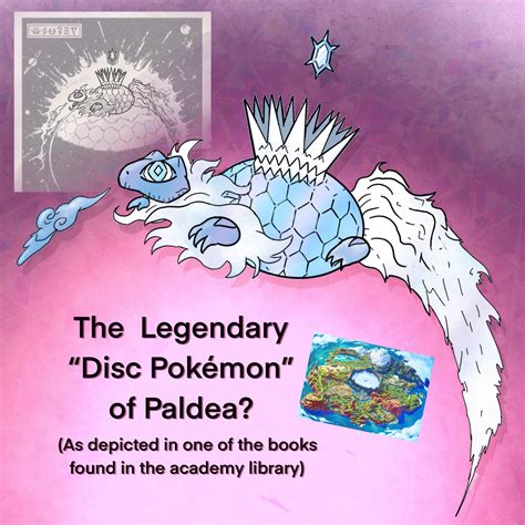 I traced the image of the Disc Pokemon depicted in the library of ...