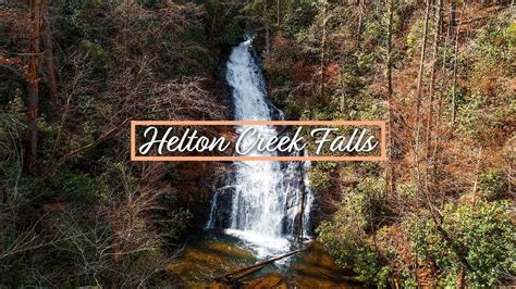 Helton Creek Falls, Georgia Drone Video - YouTube