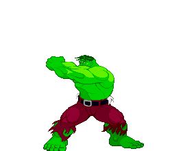 Cartoon Hulk Transformation Gif