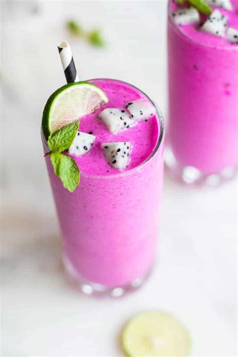 Dragon Fruit Smoothie - Sunkissed Kitchen