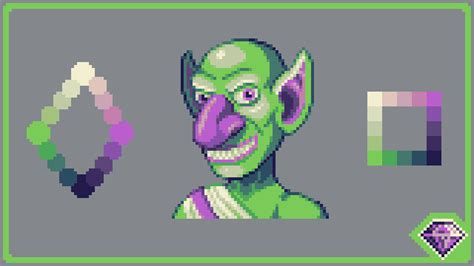 Study 26- Goblin Portraiture : r/PixelArt