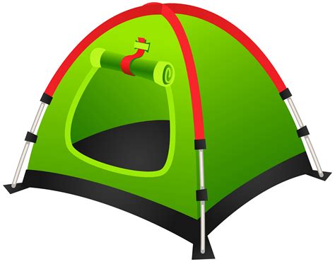 Tourist Green Tent PNG Clipart Image | Beach umbrella art, Tent, Clip art