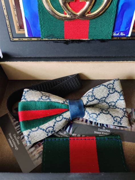 Blue Gucci Bow Tie | Etsy