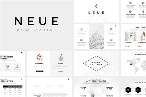 Neue Minimal PowerPoint Template Professional Powerpoint Templates ...