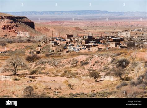 USA, Arizona, Navajo Reservation. Upper Moenkopi, a self-governing ...