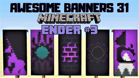 how to make custom banners in minecraft bedrock edition - YouTube