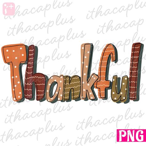 Fall Png, Fall Thankful PNG, Thanksgiving Day , Autumn Png, Thankful ...