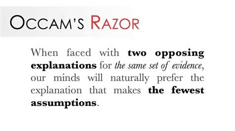 PBMs (Middlemen) Vs. Occam's Razor