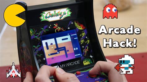 How-to Hack Galaga into Pac-Man and more! | 6 Game Mini Arcade Machine ...