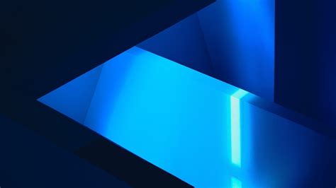 Wallpaper Blue geometric, abstract 2560x1600 HD Picture, Image