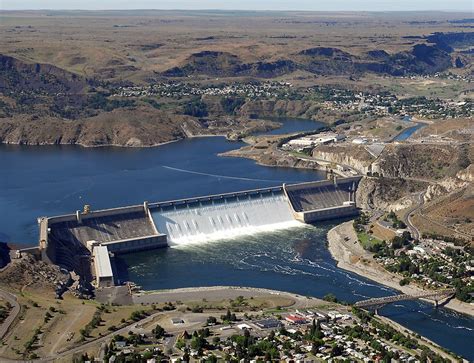 Presa Grand Coulee, Central Hidroeléctrica Grand Coulee ...