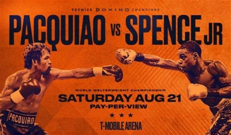 Televised undercard bouts for Manny Pacquiao-Errol Spence Jr. official ...