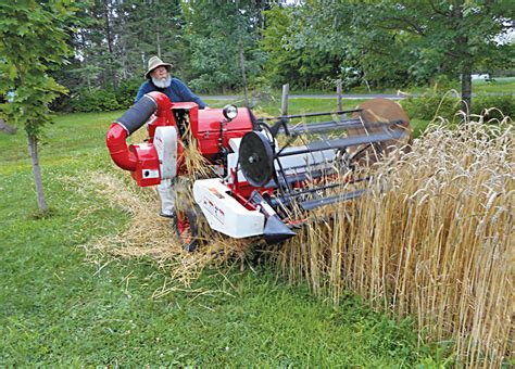 BOAZ: A Mini Wheat Harvesting Machine - Countryside