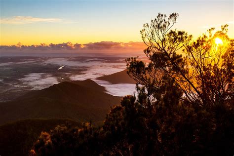 Mt Warning at first light - Australian Geographic