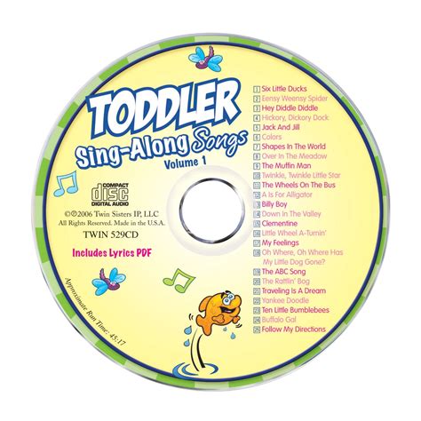 Twin Sisters Productions - 50 Toddler Sing-Along Songs 2 CD Set ...