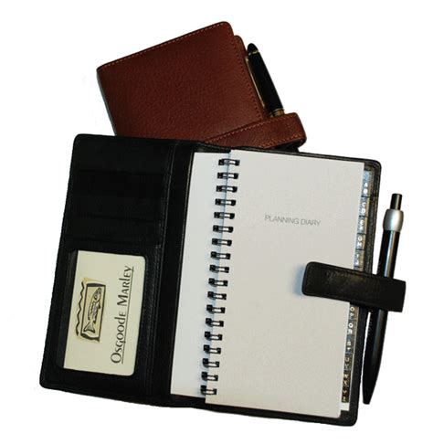 Leather Planner Organizers