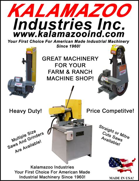 Kalamazoo Industrial Inc., Heavy Duty Industrial Machinery