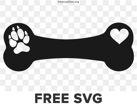 Dog Bone Svg - Download for Free