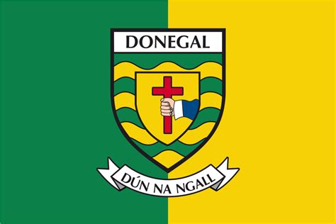 Donegal County Crest Flag – Flags Ireland Prospect Design