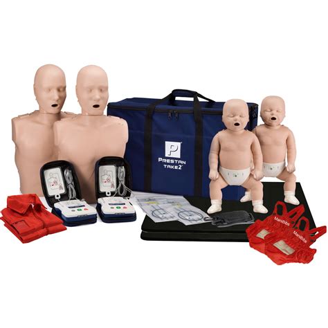 CPR Manikin Kit, Adult/Infant with AED Ultratrainers