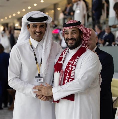 Saudi crown prince thanks Qatari emir after attending World Cup opening ...