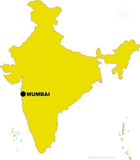 Mumbai location map - Mumbai in map (Maharashtra - India)