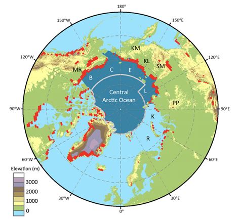 How to plot a map in the polar region, i.e. Arctic or Antarctic | Igor ...