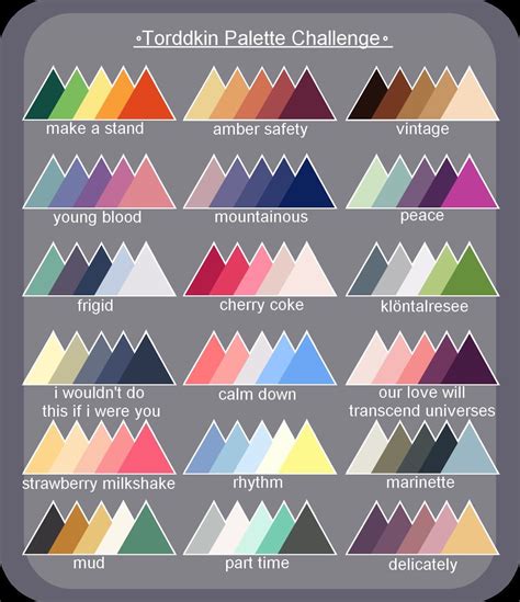 asha 🌙 on Twitter | Color palette challenge, Color palette design ...