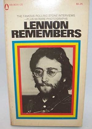 Lennon Remembers the Rolling Stone Interviews - AbeBooks