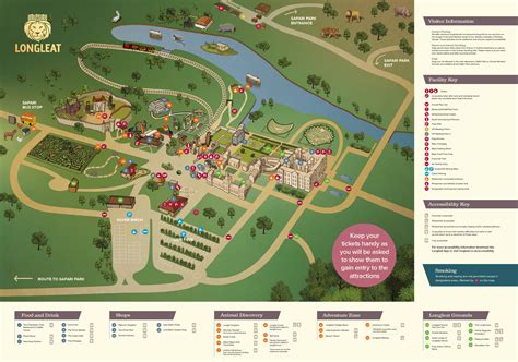 Longleat Centre Parcs Site Map - Map Of Staten