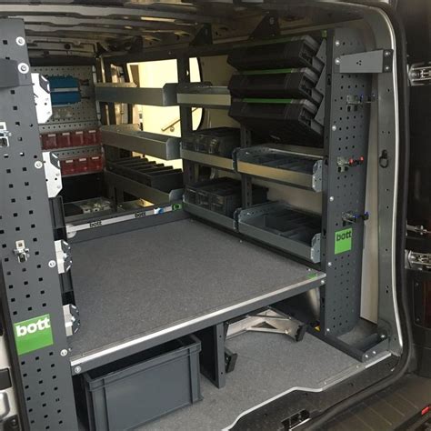 Van Racking: bott Smartvan Storage Solutions | Van racking, Work truck ...